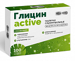 Купить глицин актив bioforte, таблетки для рассасывания 100мг 100шт бад в Балахне