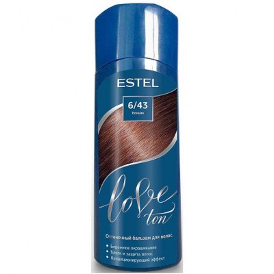 Купить estel (эстель) бальзам для волос оттеночный love ton 150мл тон 6/43 коньяк в Балахне