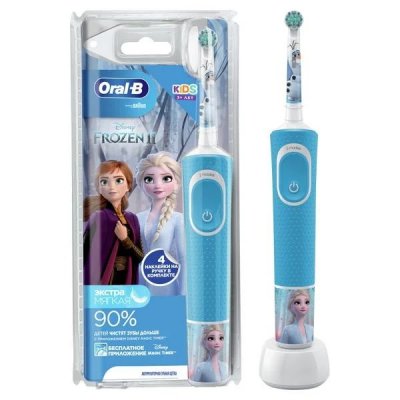 Купить oral-b (орал-би) электрическая зубная щетка vitality kids frozen (d1004132k) в Балахне