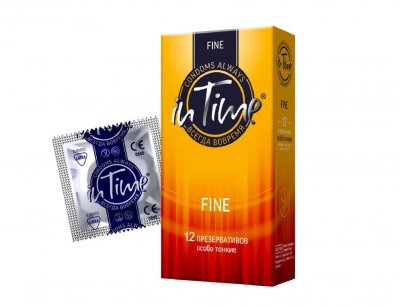 Купить in time (ин тайм) презервативы файн особо тонкие 12шт в Балахне