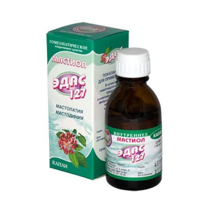 Купить эдас-127 (мастопатия), капли для приема внутрь гомеопатические, 25мл в Балахне