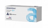 Купить лизипрекс, таблетки 5 мг, 60шт в Балахне