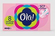 Ola! (Ола) тампоны Супер, 8 шт