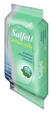 Купить salfeti (салфети) салфетки влажные антибактериальные 72шт в Балахне