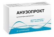 Купить анузопрокт, суппозитории ректальные, 10шт в Балахне