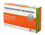 Купить парацетамол велфарм, таблетки 500мг, 30 шт в Балахне