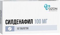 Купить силденафил, таблетки, покрытые пленочной оболочкой 100мг, 10 шт в Балахне