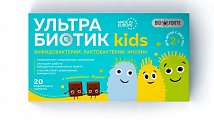 Купить ультрабиотик кидс bioforte (биофорте), таблетки жевательные со вкусом шоколада, 20 шт бад в Балахне