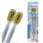 Купить curaprox ultrasoft duo hento toto edition (курапрокс) набор зубных щеток, 2 шт в Балахне