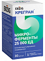 Купить erzig (эрциг) крегран микроферменты 25000 ед, капсулы массой 480мг 30 шт бад  в Балахне