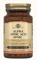 Купить solgar (солгар) альфа-липоевая кислота 60мг, капсулы 500мг 30 шт бад в Балахне