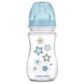 Купить canpol (канпол) бутылочка easystart newborn baby с широким горлышком антиколиковая 3+ мес, 240мл мл, 35/217 голубой в Балахне