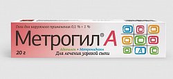 Купить метрогил а, гель для наружного применения 0,1%+1%, 20г в Балахне