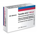 Купить тромбо асс, таблетки покрытые кишечнорастворимой пленочной оболочкой 100мг, 100 шт в Балахне