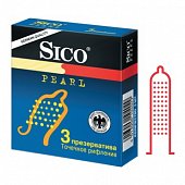 Купить sico (сико) презервативы pearl точечное рифление 3шт в Балахне