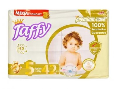 Купить taffy premium (таффи) подгузники для детей, размер 5 (11-25 кг) 42шт в Балахне