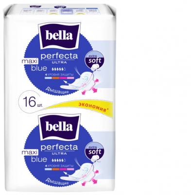 Купить bella (белла) прокладки perfecta ultra maxi blue 16 шт в Балахне
