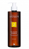 Купить система 4 (system 4), шампунь терапевтический №2 для сухих и окрашенных волос, 500мл в Балахне