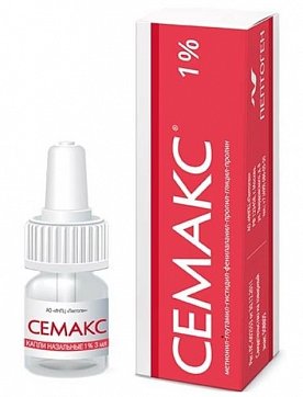 Семакс, капли назальные 1%, флакон 3мл