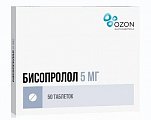 Купить бисопролол, таблетки, покрытые пленочной оболочкой 5мг, 50 шт в Балахне