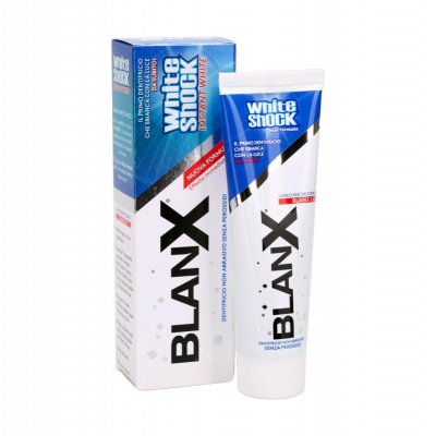 Купить бланкс (blanx) зубная паста вайт шок мгновенное отбеливание,75мл в Балахне