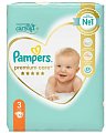 Купить pampers premium care (памперс) подгузники 3 миди 6-10кг, 74шт в Балахне