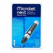 Купить микролет некст (microlet next) ручка-прокалыватель с принадлежностями в Балахне