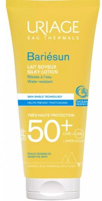 Купить uriage bariesun (урьяж барьесан) молочко для лица и тела шелковистое солнцезащитное 100мл spf50+ в Балахне