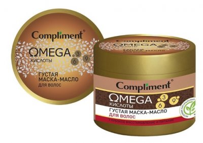 Купить compliment оmega (комплимент)  маска-масло для волос густое, 500мл в Балахне