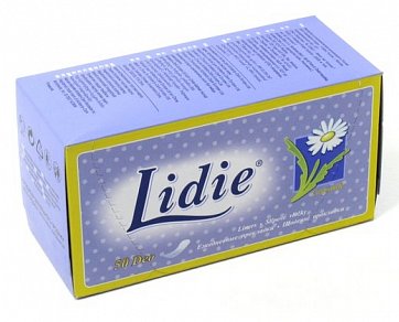 Lidie (Лидия) прокладки ежедневные Deo, 50 шт