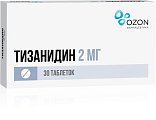 Купить тизанидин, таблетки 2мг, 30шт в Балахне