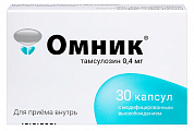 Купить омник, капсулы с модифицированным высвобождением 0,4мг, 30 шт в Балахне