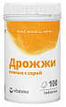 Купить дрожжи пивные с серой витатека, таблетки 450мг 100шт бад в Балахне