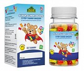 Купить alfa vitamins (альфа витаминс) супер гамми витаминно-минеральный комплекс для мальчиков с 4-х лет, пастилки жевательные, 30шт бад в Балахне
