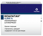 Купить ксалатан, капли глазные 0,005%, флакон-капельница 2,5мл в упаковке 3 шт в Балахне