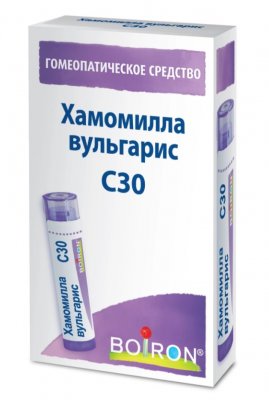 Купить хамомилла вульгарис с30, гомеопатический монокомпонентный препарат растительного происхождения, гранулы гомеопатические 4 гр  в Балахне