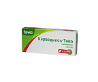 Купить карведилол-тева, таблетки 6,25мг, 30 шт в Балахне