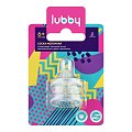 Купить lubby (лабби) соска молочная силиконовая быстрый поток l с 6 месяцев, 2 шт в Балахне