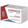 Купить азимитем, таблетки, покрытые пленочной оболочкой 300мг, 60 шт в Балахне