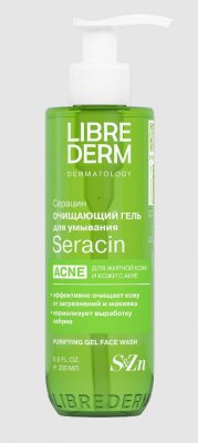 Купить librederm seracin (либридерм) гель для умывания лица очищающий, 200мл в Балахне