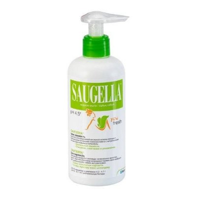 Купить saugella (саугелла) средство для интимной гигиены you fresh, 250мл в Балахне