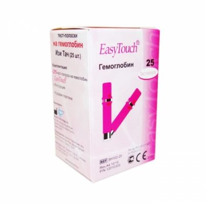 Купить тест-полоски easytouch (изи тач) гемоглобин, 25 шт в Балахне