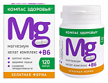 Купить магнезиум хелат комплекс+в6 компас здоровья, капсулы 120шт бад в Балахне