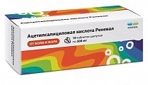 Купить ацетилсалициловая кислота реневал, таблетки шипучие 500мг, 10 шт в Балахне