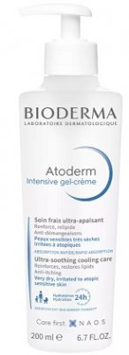 Купить bioderma atoderm (биодерма атодерм) гель-крем для лица и тела интенсив 200мл в Балахне