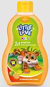 Купить little love (литтл лав) шампунь+бальзам для волос 2в1 детский тропический микс, 400мл  в Балахне