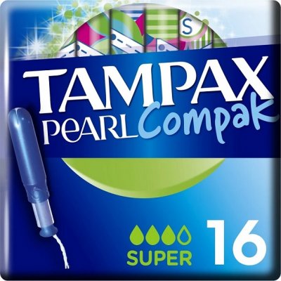 Купить тампакс (tampax) тампоны, pearl super 16 шт в Балахне