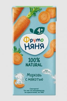Купить фрутоняня нектар морк.с мяк. 200мл (лебедянский оао экз, россия) в Балахне