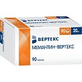 Купить мемантин-вертекс, таблетки, покрытые пленочной оболочкой 20мг, 90 шт в Балахне