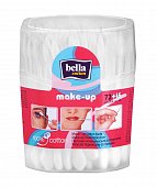Купить bella cotton (белла) ватные палочки для макияжа make-up 72+16 шт в Балахне